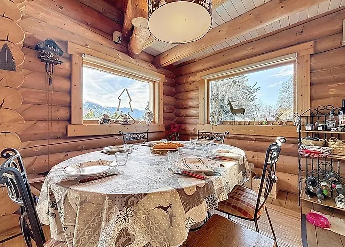 L'oursia - 8 Personnes - Famille Et Amis Chalet *